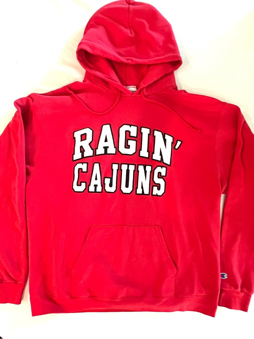 Champion Ragin’ Cajuns Louisiana Hoodie Red XL